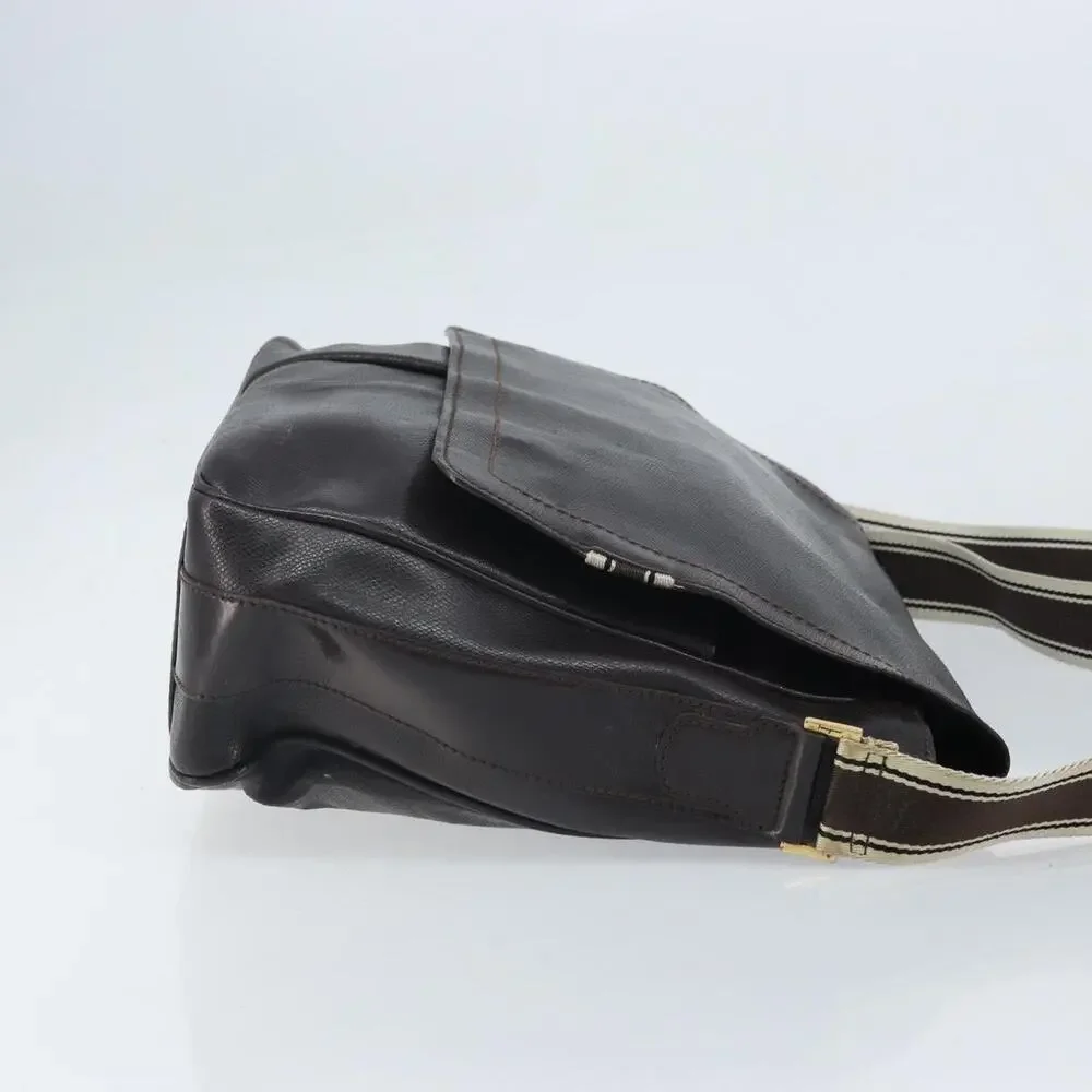 Salvatore Ferragamo Leather Shoulder Bag Brown